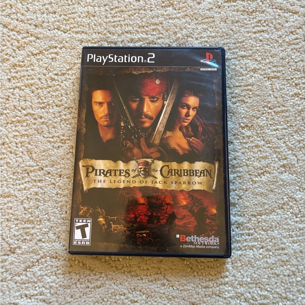 Pirates of the Caribbean: The Legend of Jack Sparrow for PlayStation 2 - Black